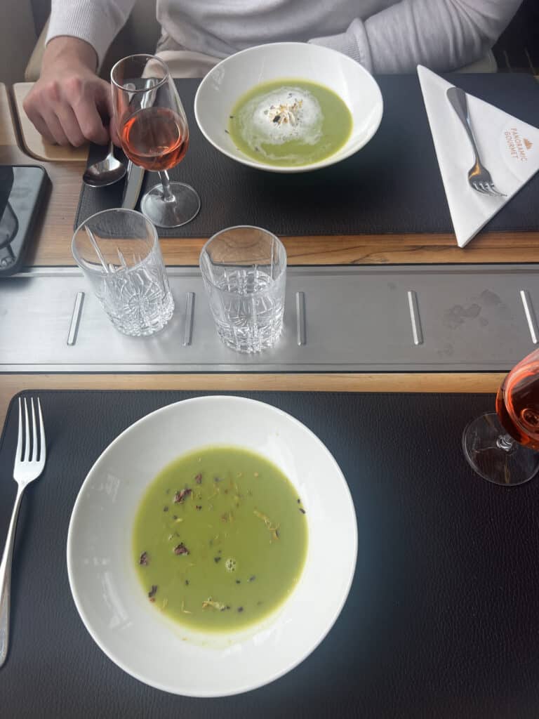 Mint Pea Soup Glacier Express Excellence Class